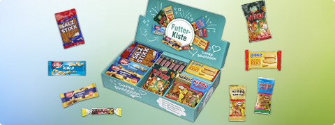 Gutschein: GRATIS Futterkiste mit 33 leckeren Snacks Gutschein: GRATIS Futterkiste mit 33 leckeren Snacks