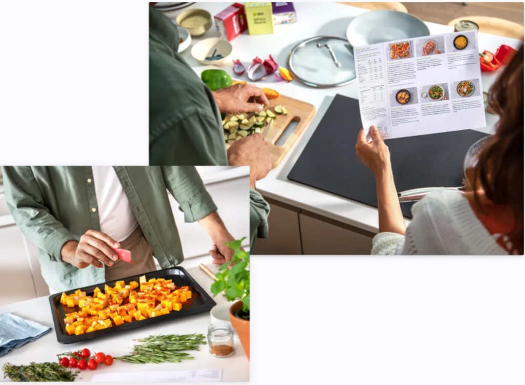 Kochen mit Freunden mit den Hello Fresh Gutscheinen