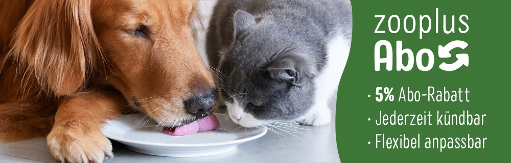 Teste das Futter-Abo von zooplus und erhalte Rabatt.