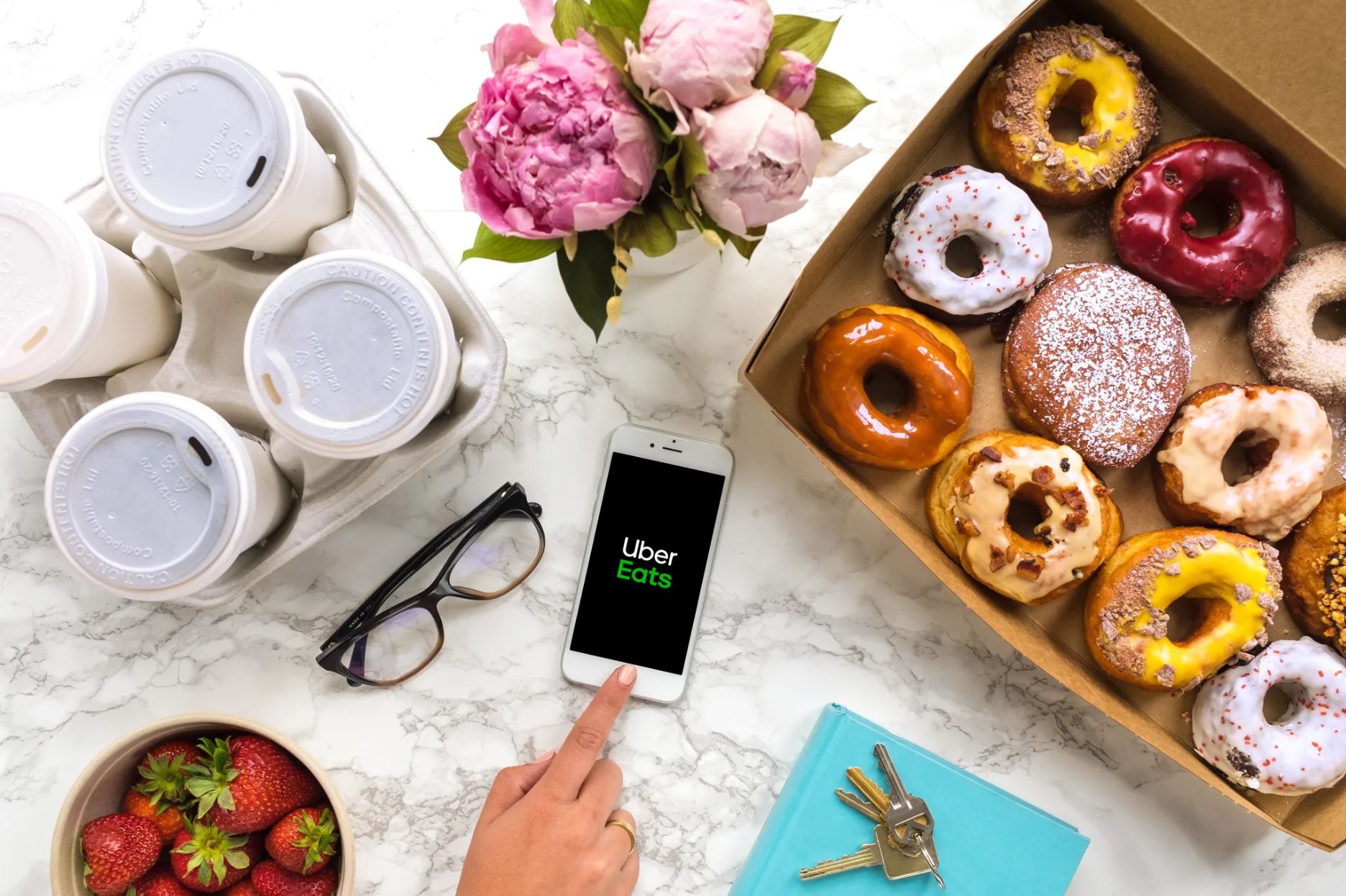 UberEats Gutscheine nutzen, um bei einer Bestellung leckeres Essen günstiger zu bekommen.