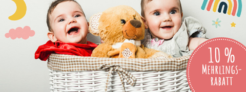 Erwin Müller Rabatt für Mehrlingseltern: Spare 10%