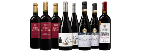 Bis zu 54% Rabatt auf prämierten Rotwein aus Frankreich, Spanien oder Italien - Bereits ab 4,99 € bei "die Weinbörse"