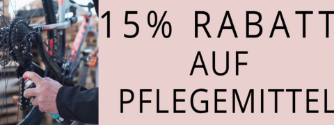 Im September gibt es 15% Rabatt auf Pflegemittel