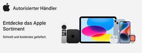 Entdecke das umfangreiche Apple Sortiment bei NBB notebooksbilliger.de und profitiere von kostenfreiem Versand!