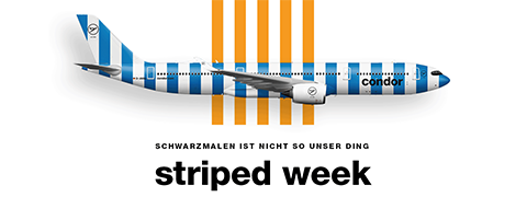 Attraktive Angebote der Condor Striped Week ab 62,99€