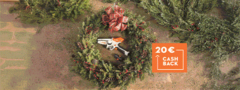 STIHL AS-System Weihnachtsspecial - Erhalte 20€ Cashback