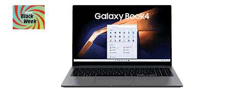 43% Nachlass: SAMSUNG Galaxy Book4 - SATURN Black Week