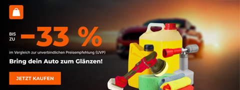 AUTODOC – Bis zu 33% Rabatt für ein glänzendes Auto