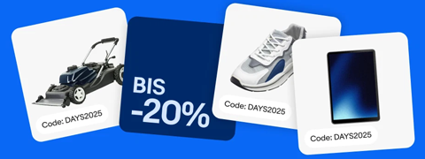 20% Gutscheincode für eBay Days abstauben!