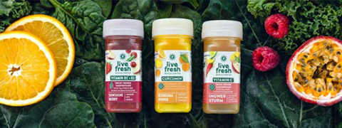 5% Rabattcode LiveFresh auf Produkte erhalten