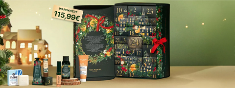 Adventskalender von Yves Rocher: Kosmetik ab 56,99€ mit 115,99€ Warenwert