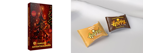 Familien-Adventskalender von HappyKeks | Schokolade & Vanille für nur 24,95 €