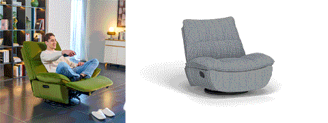 80€ Rabatt auf den drehbaren und schaukelnden Relaxsessel - FlexiSpot