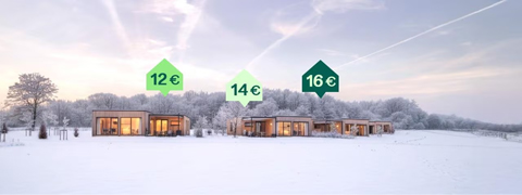 Ferienhaus Wettlauf bei Center Parcs: Nächtigen ab 12 € pro Person
