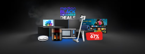 Medion Rabatt: Spare bis zu 67% im Black Month