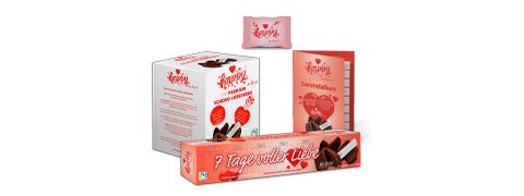 Bestelle Happy in love! Glückskekse jetzt bei HappyKeks