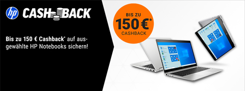 NBB Gutschein: Spare bis zu 150 € bei HP Laptops durch Cashback