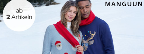 25% Rabatt auf Manguun Weihnachtspullis: GALERIA Gutschein