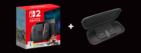 Nintendo Switch 2 mit Mario Kart World und Schutzhülle für 489 € bei SATURN Black Week Deals
