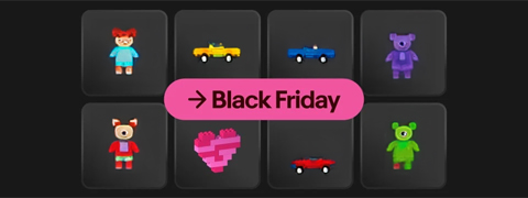 Black Friday: Spare bis zu 20% auf Spielzeug mit dem eBay Gutschein