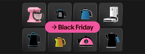 Black Friday: Spare bis zu 20% auf Haushaltsgeräte mit dem eBay Rabattcode