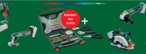 hagebau Deal: Hol dir Bosch Zubehör im Wert von 54€ gratis