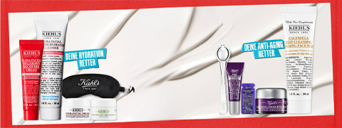 5 Präsente ab 89 € dank Kiehl's Gutschein