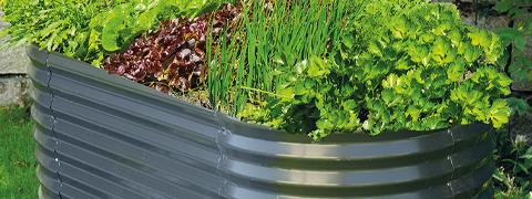 Satte 35% Ersparnis auf das XL-Premium-Beet aus Stahl bei Norma24