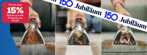 15% Rabatt auf Bissell in der Euronics App mit Aktionscode