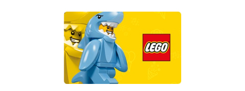 10% zusätzliches Guthaben sichern mit dem LEGO Geschenkkartenwelt Gutscheincode*