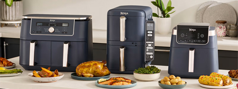 Ninja MAX 6-in-1 Dual Zone Heißluftfritteuse jetzt 70 € günstiger sichern