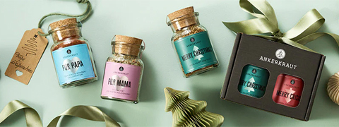 Würzige Geschenkideen von Ankerkraut für besondere Anlässe ab 2,49 €
