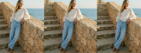 Bonprix Angebot: 40% sparen auf Wide-Leg Jeans