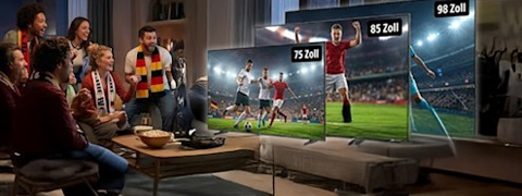 SATURN Rabattaktionen: bis zu 50% sparen auf XXL-Fernseher-Angebote