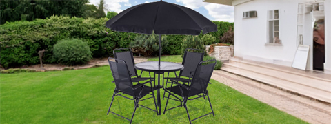 Gartenmöbel-Set im modernen Design für 149,99 € mit Scheppach Gutschein sichern