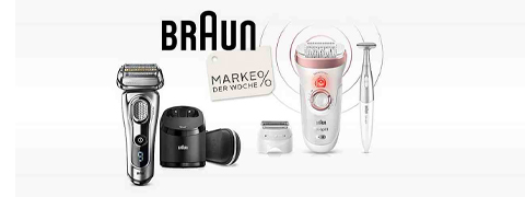 20% zusätzlicher Rabatt mit OTTO Gutschein auf ausgewählte Braun Produkte