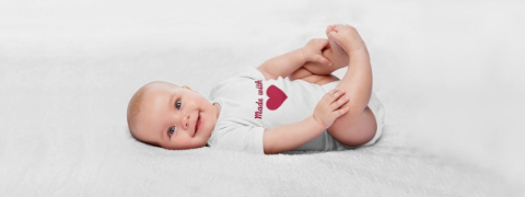 Babykleidung personalisieren ab nur 8,90 € bei Shirtlabor