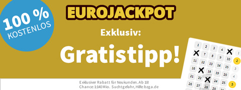 EuroJackpot Gratistipp