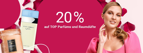 DE: 20% Rabatt-Gutschein auf Parfums und Raumdüfte zum Valentinstag